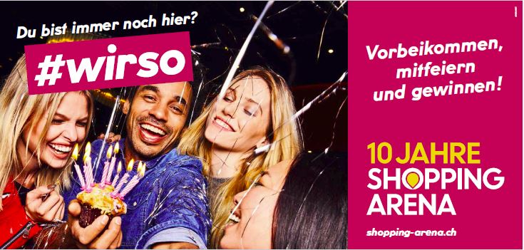 10 anni Shopping Arena San Gallo